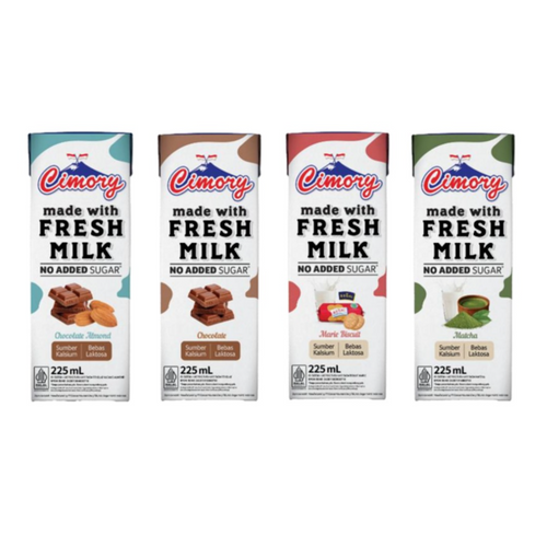 CIMORY UHT MILK 225ML NO ADDED SUGAR