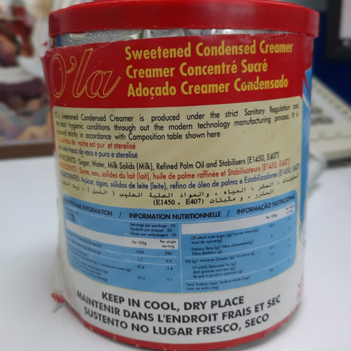 OLA SWEETENED CONDENSED CREAMER