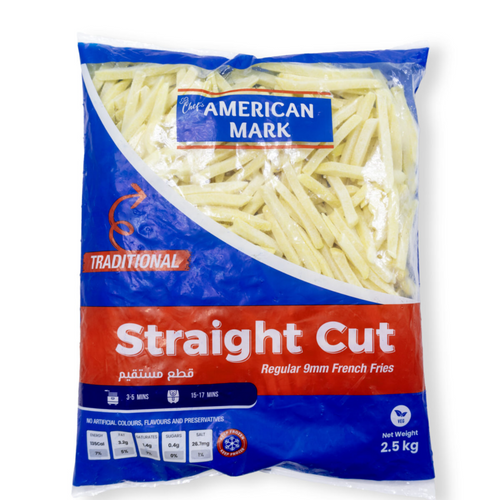 American Mark Straight Cut Fries 9mm
