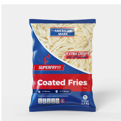 American Mark Coated Fries 6mm