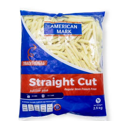 American Mark Straight Cut Fries 9mm