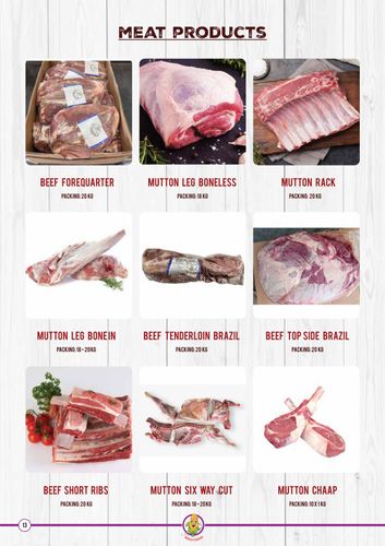 Meat Products Range