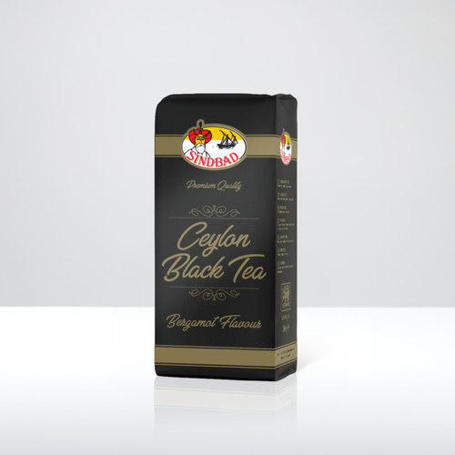 Sindbad Premium Quality Ceylon Black Tea – Bergamot Flavour (500g Tea Pack)