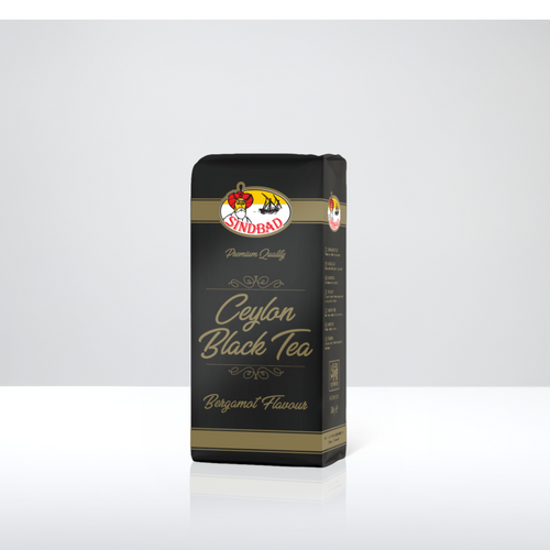 Sindbad Premium Quality Ceylon Black Tea – Bergamot Flavour (500g Tea Pack)