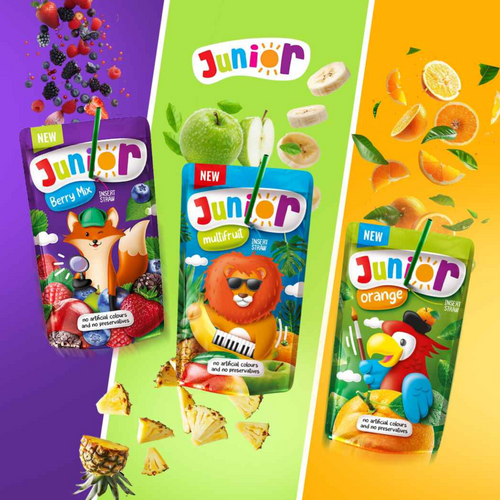 Junior fruit drinks