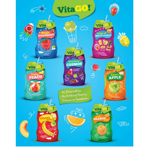 VitaGO fruit drinks