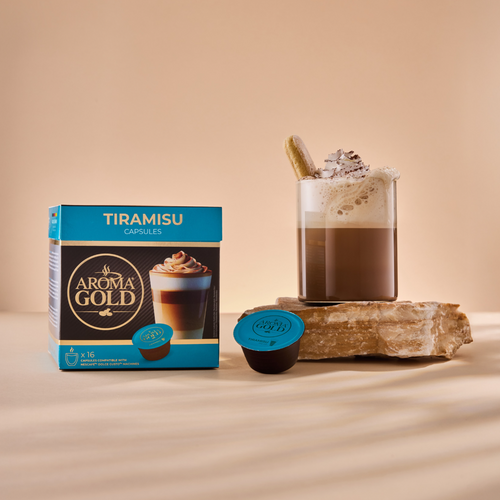 Aroma Gold Tiramisu Coffee Capsules