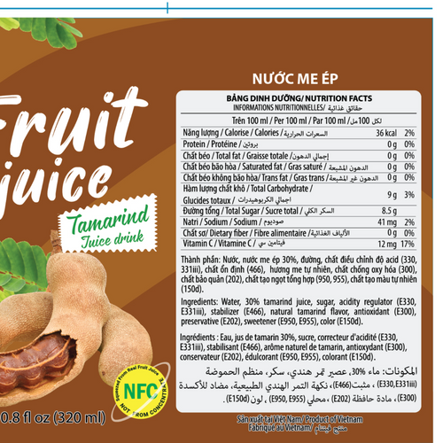 FRUIT JUICE TAMARIND