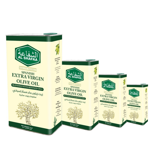 Al Shafaa refined oils blended with extra virgin olive oil - Private Label Available