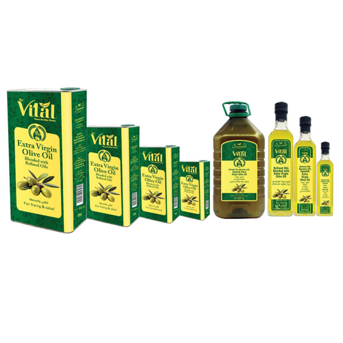 Vital Refined Oil Blended with Extra Virgin Olive oil