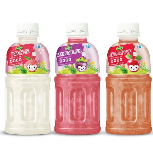 Nata de coco juice drinks