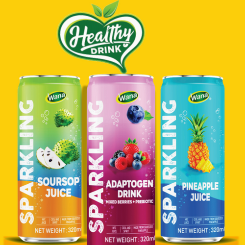 New Product - Sparkling juice drinks