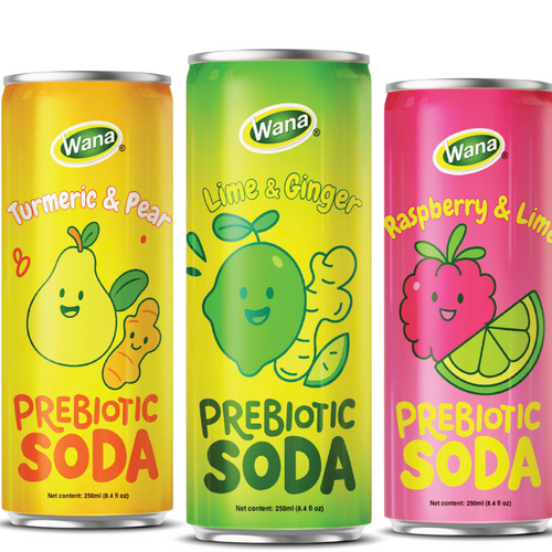 Prebiotic Soda drinks