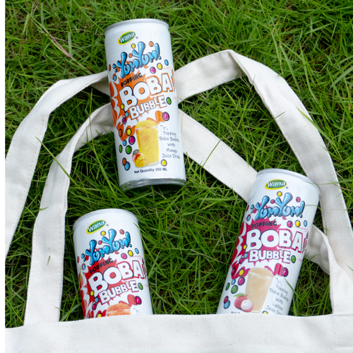 Wana Popping boba tea drinks