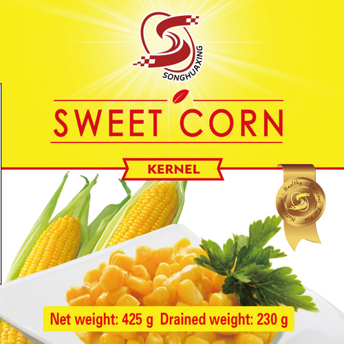 Canned sweet corn
