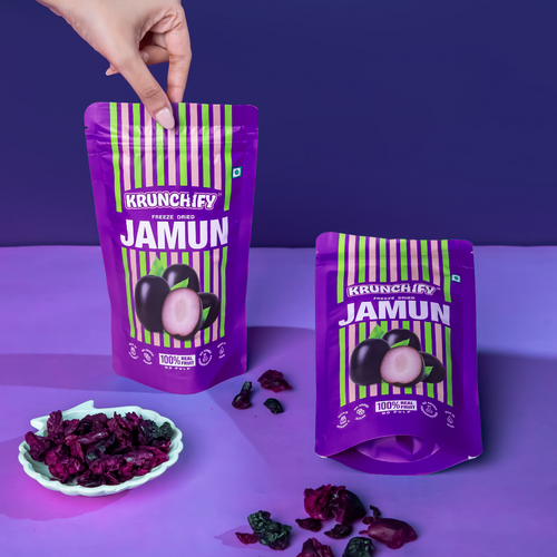 Krunchify Freeze Dried Jamun Fruit