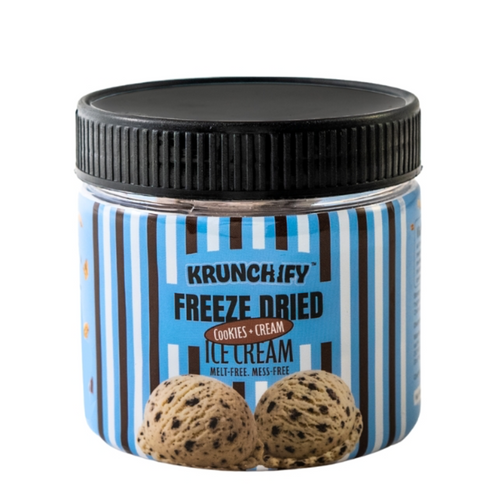 Krunchify Freeze Dried Cookie Cream Ice Cream