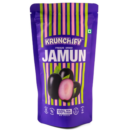 Krunchify Freeze Dried Jamun Fruit