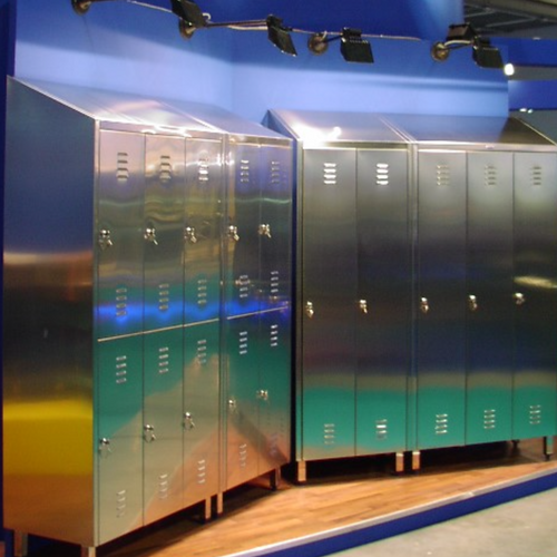 Stainless steel 6 doors locker 6 doors locker 1000x480x2040 mm.