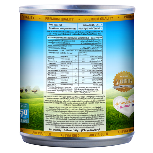 Sweetened Condensed Milk