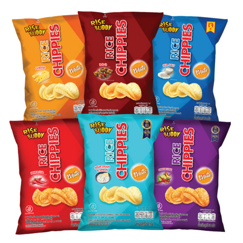 Rise Buddy Rice Chippies Baked Rice Snacks