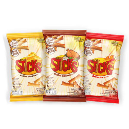 Rise Buddy Rice Sticks Baked Rice Snacks