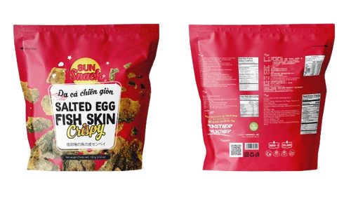 Sun Snack – Salted Egg Fish Skin High Quality: Vietnam Grocery., JSC Debuts Premium Crispy Snack at Gulfood 2026