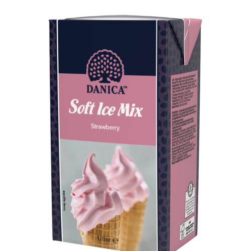 Danica Soft Ice Mix Strawberry