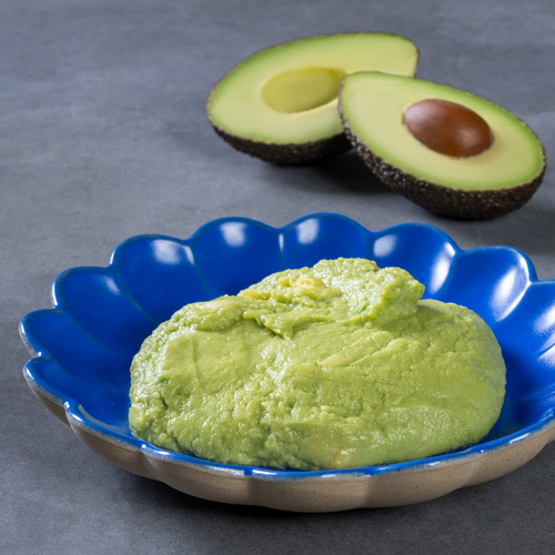 Natural chunky avocado pulp