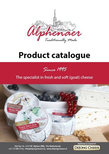 Alphenaer - DeJong Cheese - product catalogue