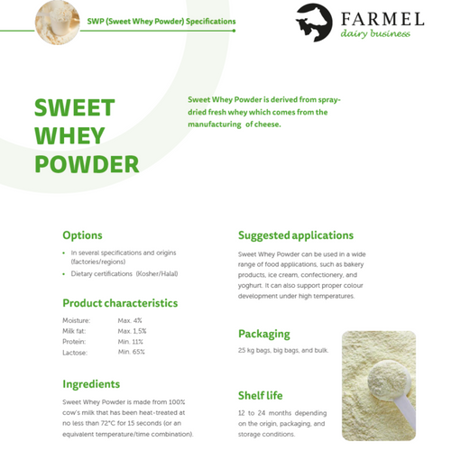 Sweet Whey Powder (SWP)