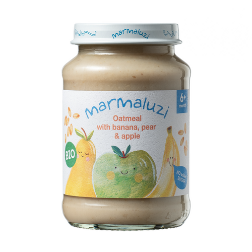 Baby fruit & oat porridges