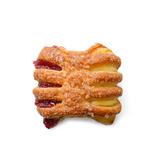 Pastry with Mascarpone and Raspberry-Pomegranate Filling FRYTASTIC! (6 pcs.)