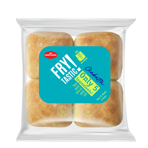 5 Ingredients Italian Bread Ciabatta FRYTASTIC! (packed)