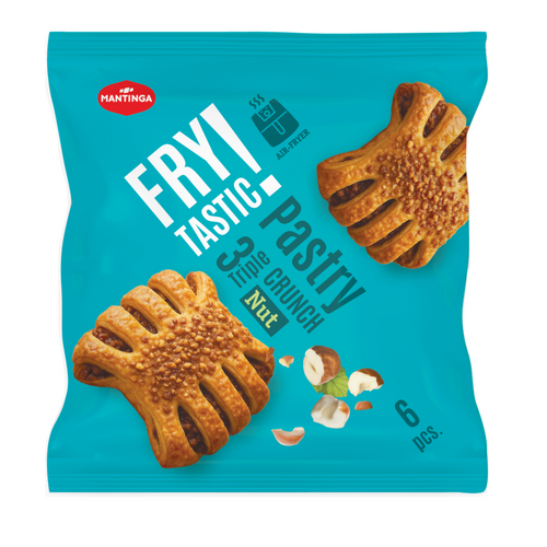 Pastry TRIPLE CRUNCH with Crunchy Nut Filling FRYTASTIC! (6 pcs.)