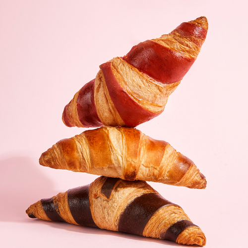 Butter Croissant RED DUO with Raspberry Filling