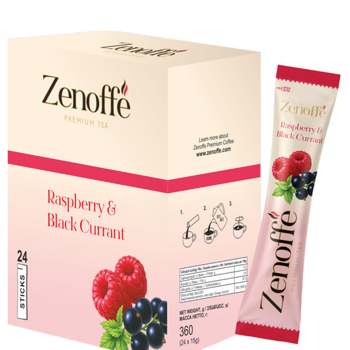 Instant Raspberry and Blackcurrant tea