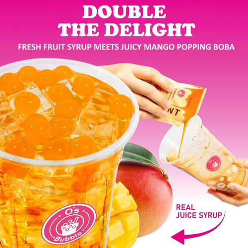 O’s Bubble Popping Boba DIY Kit (3 Svcs)