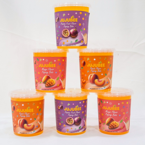 Fruit flavor Drink With Popping Boba