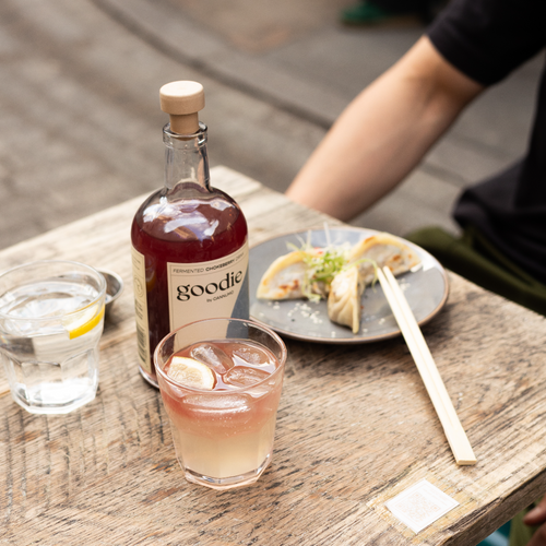 GOODIE - Fermented Chokeberry Drink (500 ml. and 60 ml.)