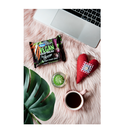 Vegan Crispbread with 8 vegetables 100g