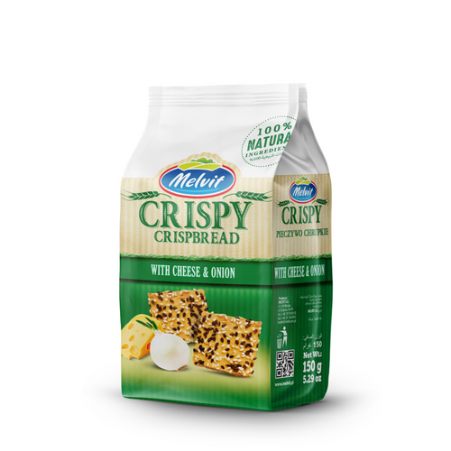 Wheat Crispy with cheese and onion 150g