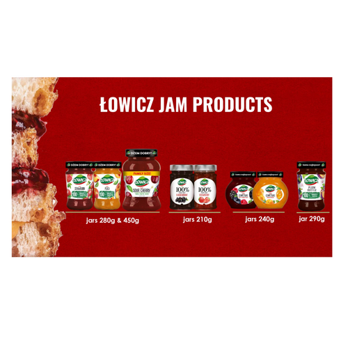 ŁOWICZ FRUIT PRESERVES