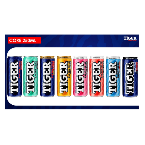 TIGER energy drinks