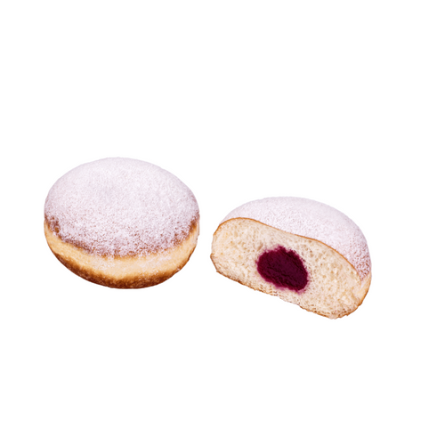 Berliner with marmalade