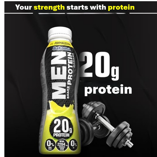 Bakoma high-protein flavoured UHT milk shakes