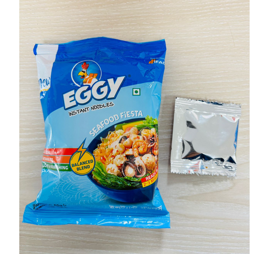 IFAD Eggy Instant Noodles Seafood Fiesta Flavor 65gm x 6 x 12pack