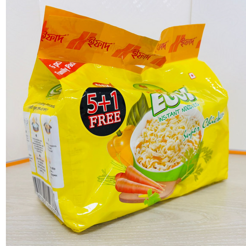 IFAD Eggy Instant Noodles Chicken Flavor 65gm x 6 x 12pack