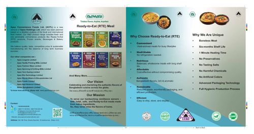 APEX Nawabi RTE Foods Brochure