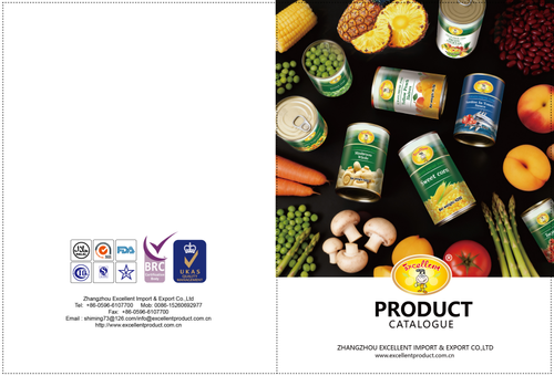 Excellent Canned Food Catalogue